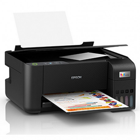 МФУ струйное Epson EcoTank L3210, A4, цветная печать, 5 стр/мин, 5760x1440 dpi, USB/СНПЧ, чёрный корпус (C11CJ68401/C11CJ68403/C11CJ68405)-1