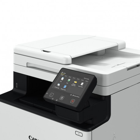 Canon i-Sensys Colour MF752Cdw А4, МФУ, лазерное, цветное, 33стр/мин, 1200dpi, 1200МГц, 1024Мб, 50АПД, WiFi/Bluetooth/AirPrint/USB/Ethernet, 2100стр/картридж, (5455C012)-3
