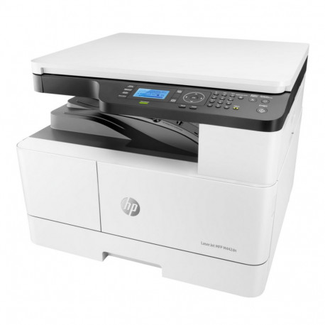 HP LaserJet M442dn А4, МФУ, лазерное, черно-белое, 24стр/мин, 1200dpi, 600МГц, 512Мб, USB/Ethernet, 4000стр/картридж, (8AF71A)-2