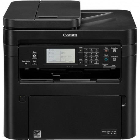 МФУ лазерное Canon i-Sensys MF267DW II А4, черно-белая печать, 28 стр/мин, 1200х1200dpi,35АПД, 250+50, USB/WiFi, стартовый картридж (ч/б) 1700 стр, чёрный корпус, (5938C008)-1