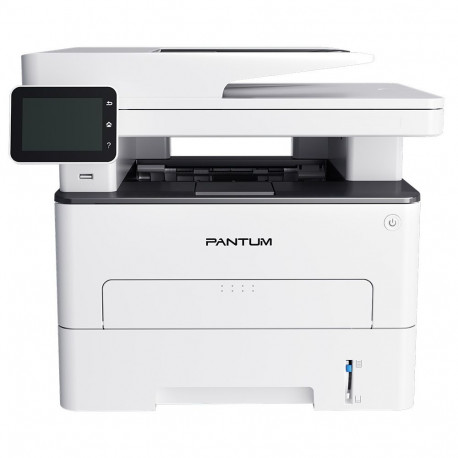 Pantum BM5100FDN A4, МФУ, лазерное, черно-белое, 40стр/мин, 1200x1200dpi, 1,2ГГц, 512Мб, дуплекс, факс, 50АПД, 250tray, USB/Ethernet, 3000 стр/картридж, белый корпус (BM5100FDN)-1