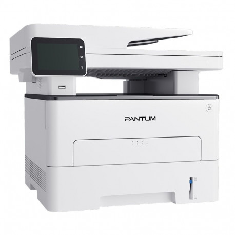 Pantum BM5100FDN A4, МФУ, лазерное, черно-белое, 40стр/мин, 1200x1200dpi, 1,2ГГц, 512Мб, дуплекс, факс, 50АПД, 250tray, USB/Ethernet, 3000 стр/картридж, белый корпус (BM5100FDN)-2