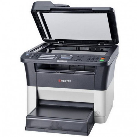 Kyocera FS-1125MFP A4, МФУ, лазерное, черно-белое, 25стр/мин, 600dpi, 390МГц, 64Мб, 40АПД, USB/Ethernet, 1000стр/картридж, (1102M73DZ2)-1