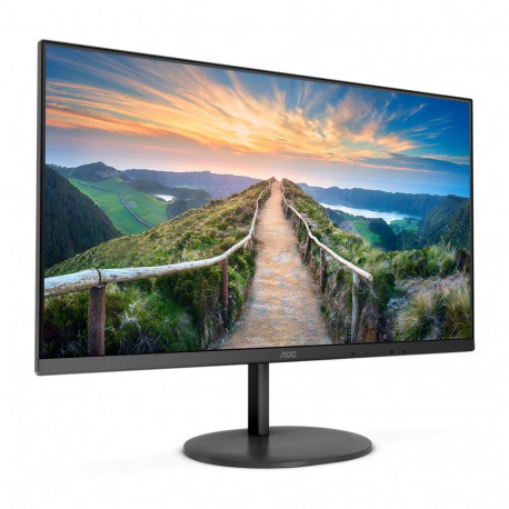 Монитор 23.8" AOC Q24V4EA IPS, 2560x1440, 75Hz, 1ms, 250сd/m, 1000:1 | HDMI(1.4), DP(1.2) | ExPSU, Speakers, Vesa 100, Black-1