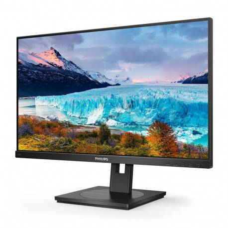 Монитор 23.8" PHILIPS 243S1 IPS, 1920x1080, 75Hz, 4ms, 300сd/m, 1000:1 | HDMI(1.4), DP(1.2), Type-C(PD-65W), 4xUSB | HAS, Pivot, Swivel, InPSU, Speakers, Vesa 100, Black-2