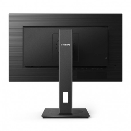 Монитор 23.8" PHILIPS 243S1 IPS, 1920x1080, 75Hz, 4ms, 300сd/m, 1000:1 | HDMI(1.4), DP(1.2), Type-C(PD-65W), 4xUSB | HAS, Pivot, Swivel, InPSU, Speakers, Vesa 100, Black-6