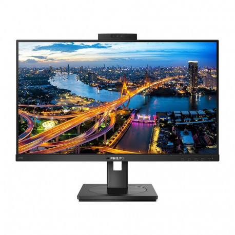 Монитор 27" PHILIPS 275B1H IPS, 2560x1440, 75Hz, 4ms, 350сd/m, 1000:1 | HDMI(1.4), DVI, DP(1.2), 4xUSB 3.2 | HAS, Pivot, Swivel, InPSU, Speakers, Cam, Vesa 100, Black