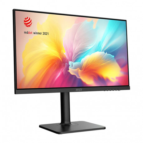 Монитор 23.8" MSI Modern MD2412P IPS, 1920x1080, 100Hz, 4ms, 300сd/m, 1000:1, HDR | HDMI(1.4), Type-C(PD-15W) | HAS, Pivot, Swivel, ExPSU, Speakers, Vesa 75, Black-2