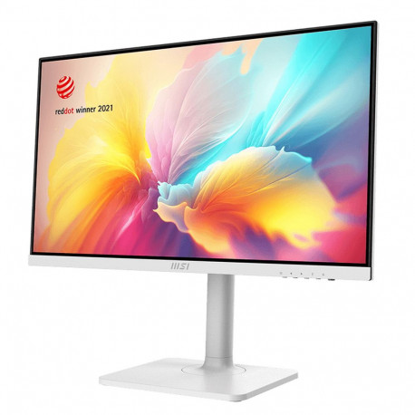 Монитор 23.8" MSI Modern MD2412PW IPS, 1920x1080, 100Hz, 4ms, 300сd/m, 1000:1, HDR | HDMI(1.4b), Type-C(PD-15W) | HAS, Pivot, Swivel, ExPSU, Speakers, Vesa 75, White-2