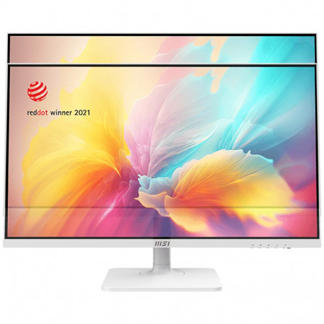 Монитор 27" MSI Modern MD2712PW IPS, 1920x1080, 100Hz, 4ms, 300сd/m, 1000:1, HDR | HDMI(1.4b), Type-C(PD-15W) | HAS, Pivot, Swivel, ExPSU, Speakers, Vesa 75, White-7