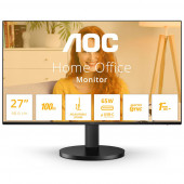Монитор 27" AOC Q27B3CF2 IPS, 2560x1440, 100Hz, 4ms, 350сd/m, 1500:1 | HDMI(1.4), Type-C(PD-65W), 2xUSB 3.2 | HAS, InPSU, Speakers, Vesa 100, Black