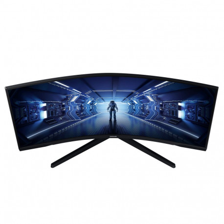 Монитор 34" SAMSUNG C34G55TWWI Odyssey G5 G55T UWQHD Curved VA, 3440x1440, 165Hz, 1ms, 250сd/m, 2500:1, HDR10 | HDMI(2.0), DP(1.4) | ExPSU, Vesa 75, Black-8