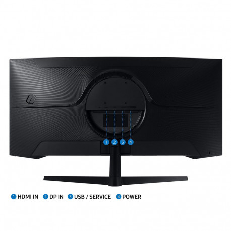Монитор 34" SAMSUNG C34G55TWWI Odyssey G5 G55T UWQHD Curved VA, 3440x1440, 165Hz, 1ms, 250сd/m, 2500:1, HDR10 | HDMI(2.0), DP(1.4) | ExPSU, Vesa 75, Black-13