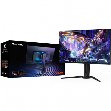 Монитор 31.5" Gigabyte AORUS FO32U2-EK Black (OLED, 3840 х 2160, 240Hz, 250 cd/m, 1000:1, 2xHDMI 2.1, DP 1.4 3xUSB 3.2, USB Type-C)-8