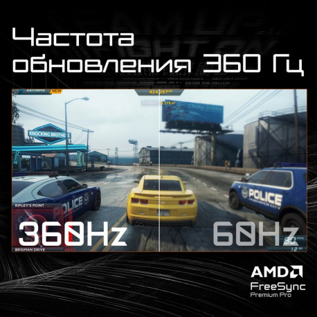 Монитор 27" Gigabyte AORUS FO27Q3-EK Black (OLED, 2560 x 1440, 360Hz, 0.03мс, 250cd/m, 1.5M:1, 2xHDMI-2.1, DP-1.4, 3xUSB3.2, USB Type-C )-13