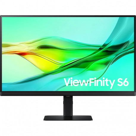 Монитор 27" SAMSUNG S27D604UAI ViewFinity S6 S60UD QHD IPS, 2560x1440, 100Hz, 5ms, 350сd/m, 1000:1, HDR10 | HDMI(2.0), DP(1.4), Type-C(PD-90W), 3xUSB3.0, RJ45 | HAS, Pivot, Swivel, InPSU, Vesa 100, Black-1