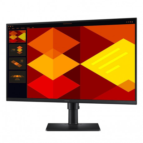Монитор 27" SAMSUNG S27D400GAI S4 S40GD FHD IPS, 1920x1080, 100Hz, 5ms, 250сd/m, 1000:1, | 2xHDMI(1.4), DP(1.2), 2xUSB2.0 | HAS, Pivot, Swivel, InPSU, Vesa 100, Black-2