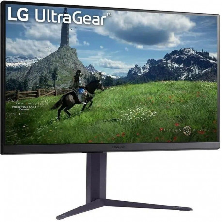 Монитор 31.5" LG 32GS85Q-B IPS, 2560x1440, 180Hz, 1ms, 350сd/m, 1000:1, HDR10 | 2xHDMI(2.0), DP(1.4), 2xUSB3.0 | HAS, Pivot, Swivel, ExPSU, Vesa 100, Black-1