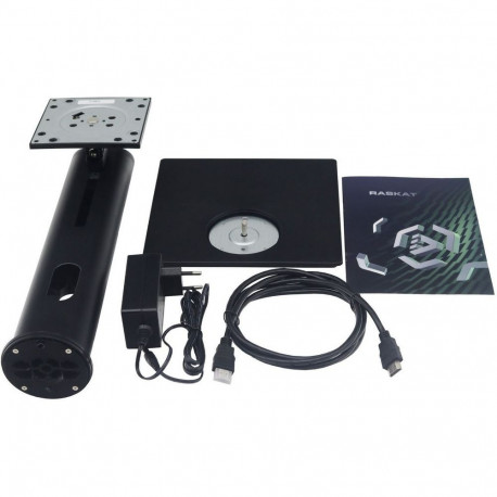 Монитор 23.8" Raskat I24F10DAP 23.8" (IPS, 1920-1080, VGA+HDMI+DP, 5ms, 178°/178°, 1000:1, 100Hz, Pivot, Black)-9