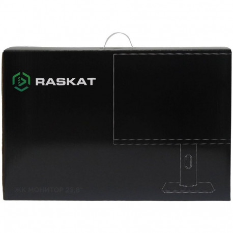 Монитор 23.8" Raskat I24F10DAP 23.8" (IPS, 1920-1080, VGA+HDMI+DP, 5ms, 178°/178°, 1000:1, 100Hz, Pivot, Black)-10