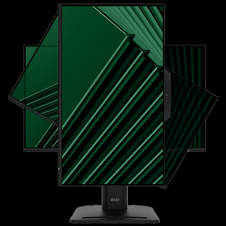 Монитор 23.8" MSI PRO MP242PMG IPS, 1920x1080, 120Hz, 4ms, 300сd/m, 1500:1, HDR | VGA, HDMI(1.4b), DP(1.2a), 2xUSB2.0 | HAS, Pivot, Swivel, InPSU, Speakers, Cam, Vesa 100, Black-7