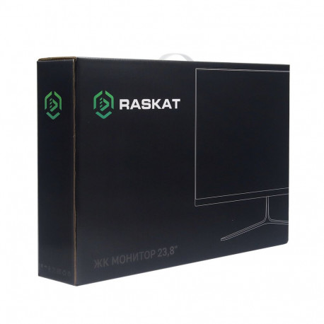 Монитор 23.8" Raskat I24F10DAW (23.8',IPS, 1920*1080, VGA+HDMI+DP, 5ms, 178°/178°, 1000:1, 100Hz, White)-11