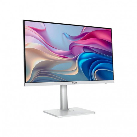 Монитор 27" MSI Modern MD272UPHW IPS, 3840x2160, 60Hz, 4ms, 400сd/m, 1000:1, HDR10 | HDMI(2.0b), DP(1.4a), Type-C(PD-98W), 3xUSB3.2 | HAS, Pivot, Swivel, InPSU, Speakers, Vesa 75, White-3