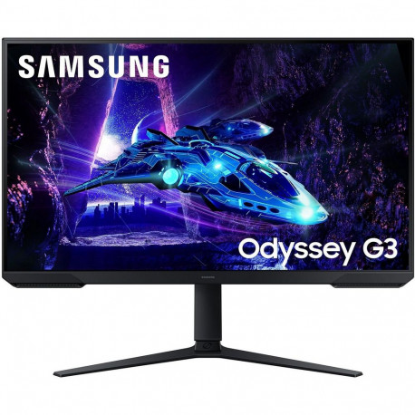 Монитор 32" SAMSUNG S32DG300EI Odyssey G3 G30D FHD VA, 1920x1080, 180Hz, 1ms, 250сd/m, 3000:1, HDR10 | HDMI(2.0), DP(1.2) | HAS, Pivot, Swivel, ExPSU, Vesa 100, Black-3