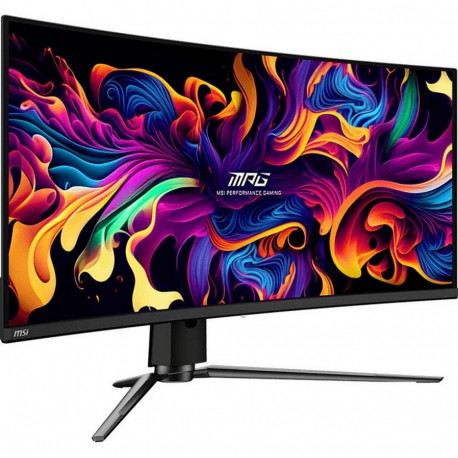 Монитор 34" MSI MPG 341CQPX QD-OLED Curved QD-OLED, 3440x1440, 240Hz, 0,03ms, 250сd/m, 1500000:1, HDR10 | 2xHDMI(2.1), DP(1.4a), Type-C(PD-98W), 2xUSB2.0 | HAS, Swivel, InPSU, Vesa 100, Black-1