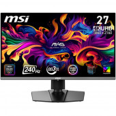 Монитор 26.5" MSI MAG 272UP QD-OLED X24 QD-OLED, 3840x2160, 240Hz, 0,03ms, 250сd/m, 1500000:1, HDR10 | 2xHDMI(2.1), DP(1.4a), Type-C(PD-15W) | HAS, Pivot, Swivel, InPSU, Vesa 100, Black