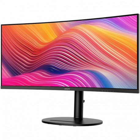 Монитор 34" MSI Modern MD342CQP Curved VA, 3440x1440, 120Hz, 4ms, 300сd/m, 3500:1, HDR | 2xHDMI(2.0b), DP(1.4a), Type-C(PD-98W), 2xUSB3.2 | HAS, Swivel, ExPSU, Vesa 75, Black-2