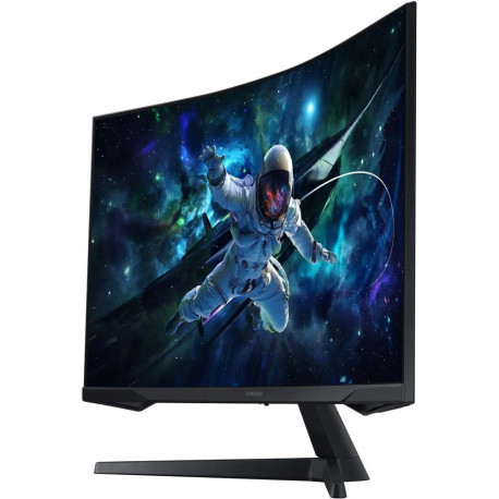 Монитор 27" SAMSUNG S27CG550EI Odyssey G5 G55C QHD Curved VA, 2560x1440, 165Hz, 1ms, 300сd/m, 2500:1, HDR10 | HDMI(2.0), DP(1.2) | ExPSU, Vesa 75, Black-4