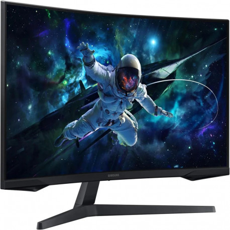 Монитор 27" SAMSUNG S27CG550EI Odyssey G5 G55C QHD Curved VA, 2560x1440, 165Hz, 1ms, 300сd/m, 2500:1, HDR10 | HDMI(2.0), DP(1.2) | ExPSU, Vesa 75, Black-1