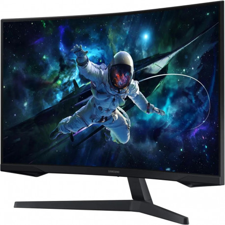 Монитор 27" SAMSUNG S27CG550EI Odyssey G5 G55C QHD Curved VA, 2560x1440, 165Hz, 1ms, 300сd/m, 2500:1, HDR10 | HDMI(2.0), DP(1.2) | ExPSU, Vesa 75, Black-2