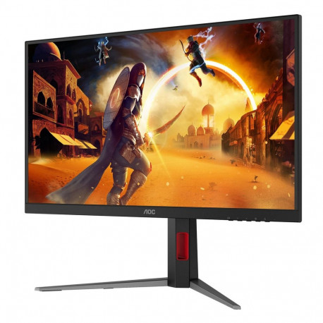 Монитор 27" AOC Q27G4S IPS, 2560x1440, 300Hz, 1ms, 450сd/m, 1500:1, HDR10 | 2xHDMI(2.1), DP(1.4) | HAS, Pivot, Swivel, InPSU, Vesa 100, Black/Red-1