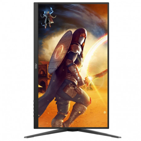 Монитор 27" AOC Q27G4S IPS, 2560x1440, 300Hz, 1ms, 450сd/m, 1500:1, HDR10 | 2xHDMI(2.1), DP(1.4) | HAS, Pivot, Swivel, InPSU, Vesa 100, Black/Red-3