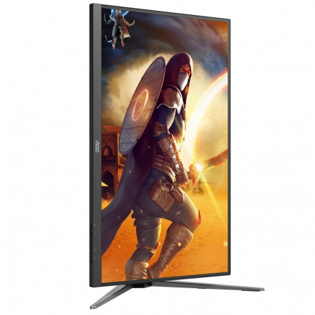 Монитор 27" AOC Q27G4S IPS, 2560x1440, 300Hz, 1ms, 450сd/m, 1500:1, HDR10 | 2xHDMI(2.1), DP(1.4) | HAS, Pivot, Swivel, InPSU, Vesa 100, Black/Red-4