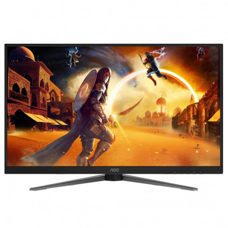Монитор 27" AOC Q27G4S IPS, 2560x1440, 300Hz, 1ms, 450сd/m, 1500:1, HDR10 | 2xHDMI(2.1), DP(1.4) | HAS, Pivot, Swivel, InPSU, Vesa 100, Black/Red-2