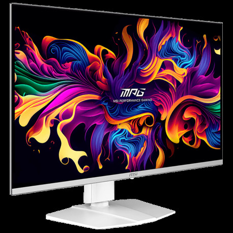 Монитор 31.5" MSI MPG 321URXW QD-OLED QD-OLED, 3840x2160, 240Hz, 0,03ms, 250сd/m, 1500000:1, HDR10 | 2xHDMI(2.1), DP(1.4a), Type-C(PD-90W), 2xUSB2.0 | HAS, Swivel, InPSU, Vesa 100, White-1