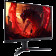 Монитор 27" ACER XV270UX1bmiiprx Black (IPS, 2560x1440, 0,5 / 1ms, 250cd, 200Hz, 2xHDMI(2.0) + 1xDP(1.2) + SPK + Audio Out, Speakers 2Wx2, Internal, sync: FreeSync Premium, hdr: HDR 10, hadj 150, Vesa:100x100, 99% sRGB)