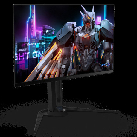 Монитор 27" Gigabyte AORUS FO27Q5P EK Black (QD-OLED, 2560×1440, 500Hz, 300 cd/m, 1,5M:1, 2xHDMI 2.1, DP 2.1 UHBR20, 1x MiniDP 2.1 UHBR20, DP 1.4 (HBR3) выход 3xUSB 3.2, USB Type-C)-2
