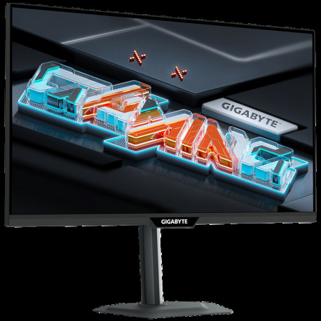 Монитор 26.5" Gigabyte M27QS EK Black (IPS, 2560x1440, 1ms, 178°/178°, 350 cd/m, 1200:1, 3xUSB3.0, USB Type-C, 180Hz, 2xHDMI 2.0, DP 1.4, RJ45, HAS)-1