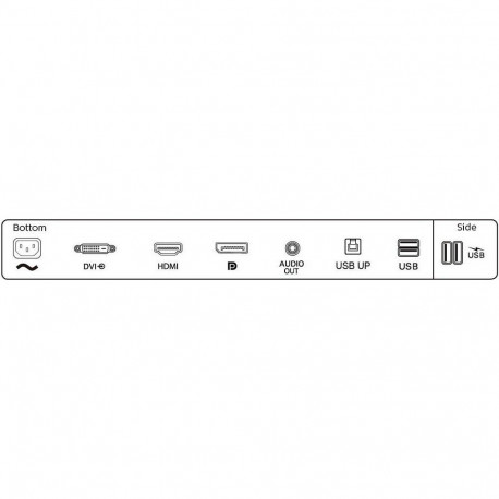 Монитор 27" PHILIPS 275B1 IPS, 2560x1440, 75Hz, 4ms, 350сd/m, 1000:1 | HDMI(1.4), DVI, DP(1.2), 4xUSB 3.2 | HAS, Pivot, Swivel, InPSU, Speakers, Vesa 100, Black-4