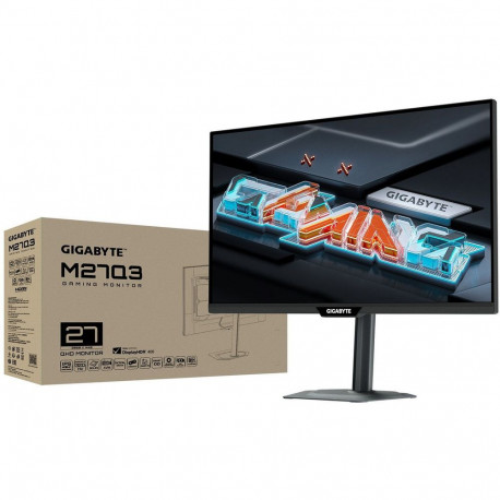 Монитор 26.5" Gigabyte M27Q3 EK Black (IPS, 2560x1440, 1ms, 178°/178°, 400 cd/m, 1000:1, 3xUSB3.2, USB Type-C, 300Hz, 2xHDMI 2.1, DP 1.4, HAS)-6