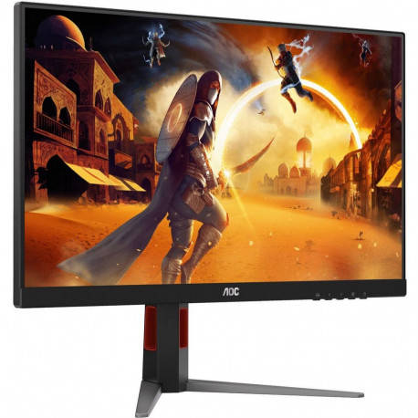 Монитор 27" AOC Q27G4/D IPS, 2560x1440, 200Hz, 1ms, 450сd/m, 1200:1, HDR10 | HDMI(2.0), DP(1.4) | HAS, Pivot, Swivel, InPSU, Vesa 100, Black/Red-1