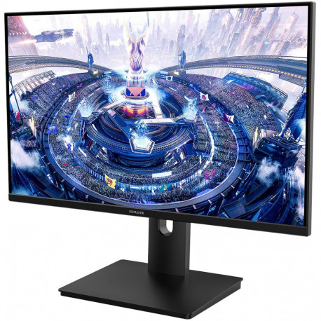 Монитор 27" AIWA MQ271A IPS, 2560x1440, 100Hz, 4ms, 300сd/m, 1500:1, HDR | HDMI(2.0), DP(1.2), Type-C(PD-15W) | InPSU, Speakers, Vesa 100, Black-1