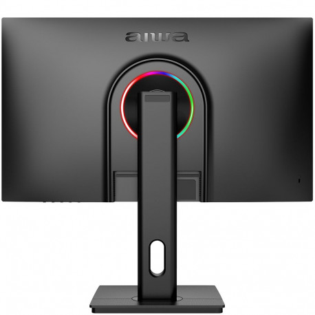 Монитор 27" AIWA MD2711 IPS, 1920x1080, 240Hz, 1ms, 300сd/m, 1000:1, HDR | 2xHDMI(2.0), 2xDP(1.2) | HAS, Pivot, Swivel, ExPSU, Speakers, Vesa 75, Black-2