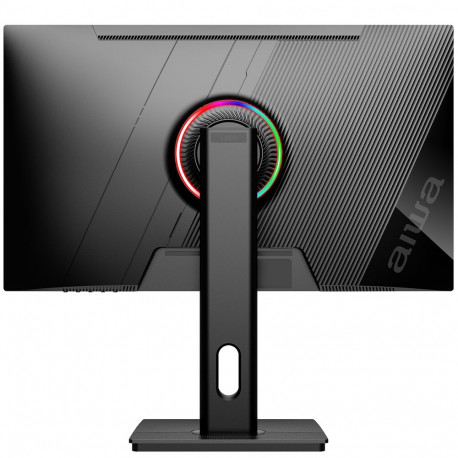 Монитор 24.5" AIWA MD2510 IPS, 1920x1080, 240Hz, 1ms, 350сd/m, 1000:1, HDR | 2xHDMI(2.0), 2xDP(1.2) | HAS, Pivot, Swivel, ExPSU, Speakers, Vesa 75, Black-5