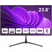 Монитор 23.8" AIWA MD2410 IPS, 1920x1080, 180Hz, 1ms, 300сd/m, 1000:1, HDR | 2xHDMI(2.0), DP(1.2) | ExPSU, Speakers, Vesa 75, Black