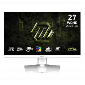 Монитор 27" MSI MAG 274QRFW E20 Rapid IPS, 2560x1440, 200Hz, 0,5ms, 300сd/m, 1000:1, HDR10 | 2xHDMI(2.0b), DP(1.4a) | HAS, Pivot, Swivel, InPSU, Vesa 100, White